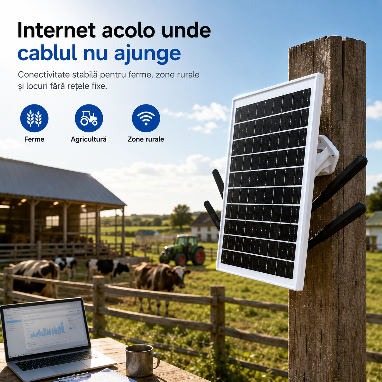 Router solar