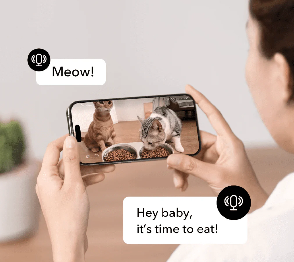 Hranitor automat cu control prin aplicatie mobila