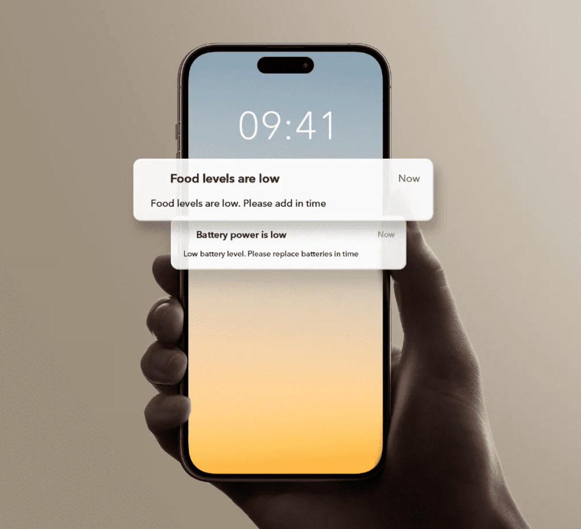 Hranitor Automat inteligent
