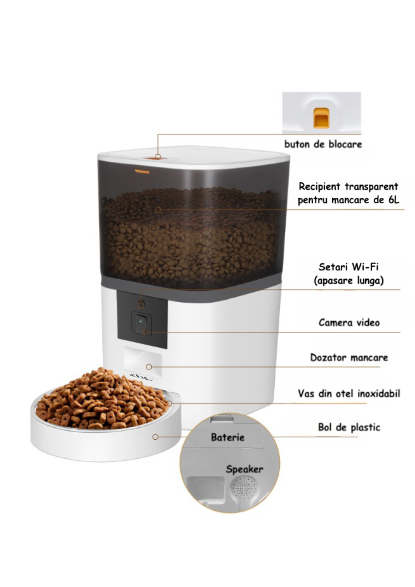 Bol de mancare pentru animale