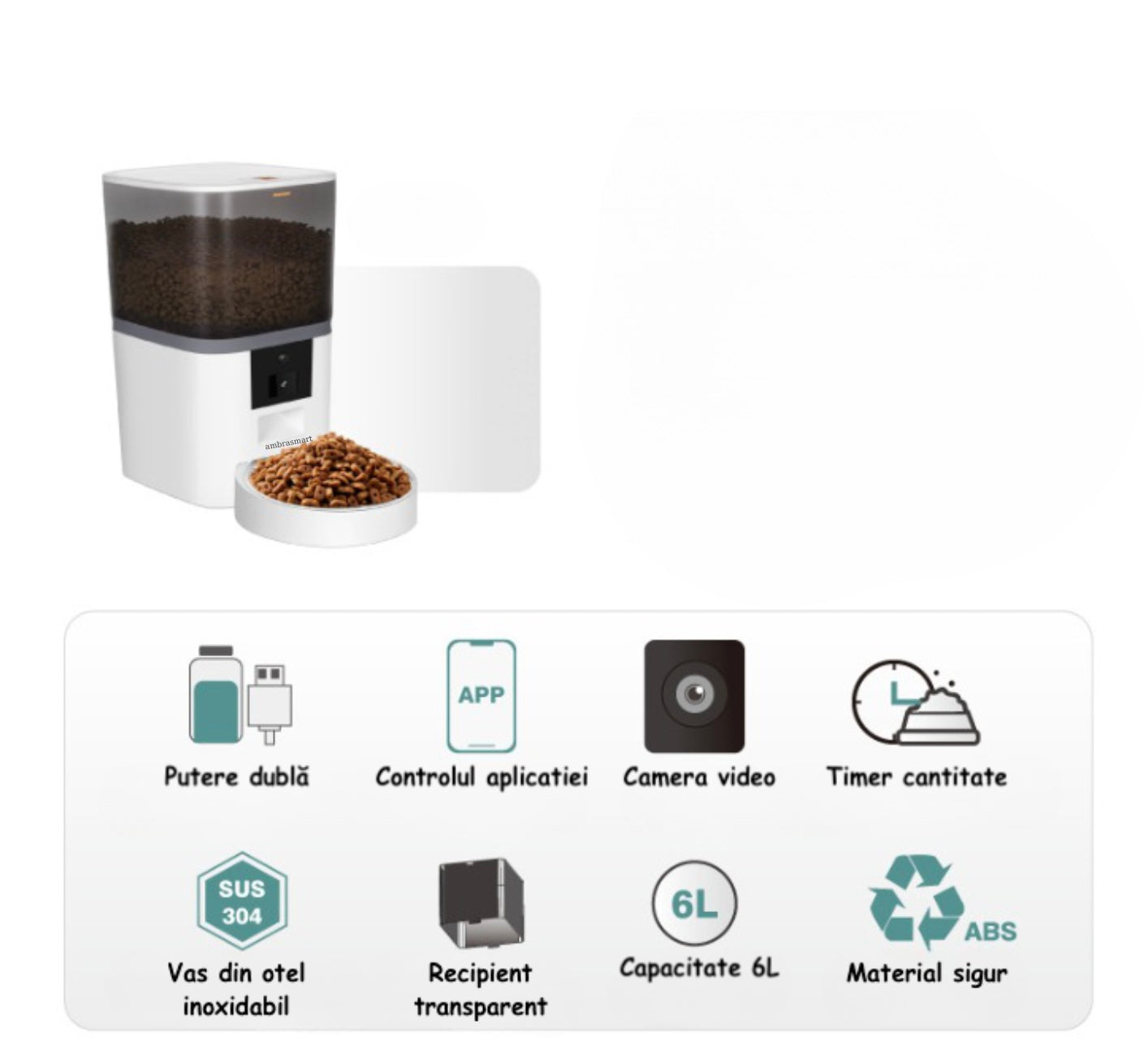 Caracteristicile hranitorului automat pentru caini si pisici 